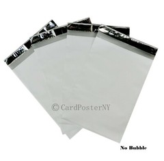 100 12X15.5 White Poly Mailer Self Sealing Shipping Envelopes Bags 12”X15.5” #5