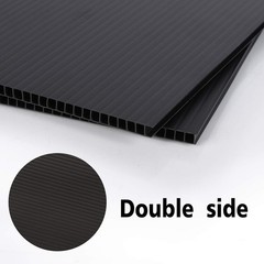 Corrugated Plastic Sheet for Indoor and Outdoor Use – 3/16 Inch Thick Poster …