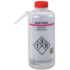 Translucent, Wash Bottle 24 Oz., Pk2, 24J878