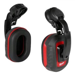 Milwaukee 48-73-3250 BOLT 24dB Earmuffs, Use with Safety Helmets and Hard Hats.