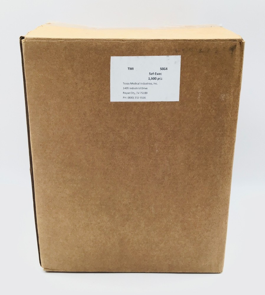 Texas Medical Industries 5004 Saf-Evac – Box of 1000