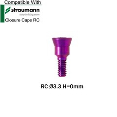 Dental Healing Abutment Closure Caps NC/RC Compatible with Straumann ITI BL/BLT