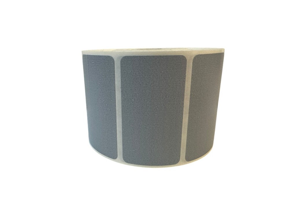 Direct Thermal Labels- 2.25×1.25 Grey Color 1000 labels per roll, 1-10 Rlls