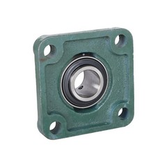 4Pack Precision Solid Base UCF205-16 Pillow Block Flange Bearing 1″ Bore 4 Bolt