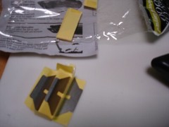 NEW Easy Cut 2000 yellow Safety Box Cutter Knife; Holster, Lanyard & ex-9 blades