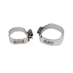 Dental Orthodontic Bands With Buccal Tube 1st Molar Roth/MBT 022″ 16#-35 MacDent