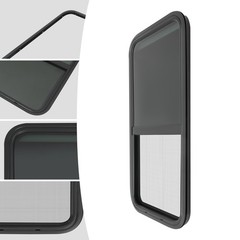 RV Window Vertical Sliding Window,Universal RV Window waterproof