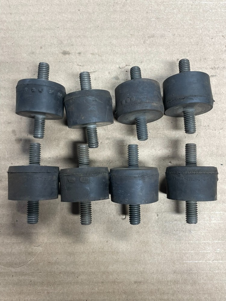 (Lot of 8) Lord vibration Isolator (1-3/8″ Dia x 1″Thk) Thread size-3/8-16