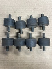 (Lot of 8) Lord vibration Isolator (1-3/8″ Dia x 1″Thk) Thread size-3/8-16