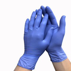 100pcs Nitrile Gloves Powder Free Non Vinyl Latex For Tattoo Body Art Food Glove
