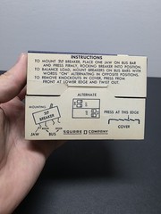 SQUARE D XO XO230 CIRCUIT BREAKER 30 AMP 2 POLE 240V. XO0230 READ