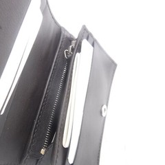 OEM Gucci 544474 Dark Brown Microguccissima Leather Card Case Wallet Snap Close