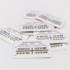 20Pcs Dental One Piece Brackets Mini/Standard Roth/MBT/Edgewise 018/022 Hooks