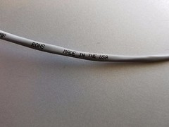 Windy City 042001 24/1P Low Cap Bac Net RS232/485 FEP Ins Cable Plenum Gray/50ft