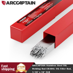 ARCCAPTAIN Stainless Steel TIG Welding Rod ER308L TIG Filler Rod 1/16″ x 16″ 5LB