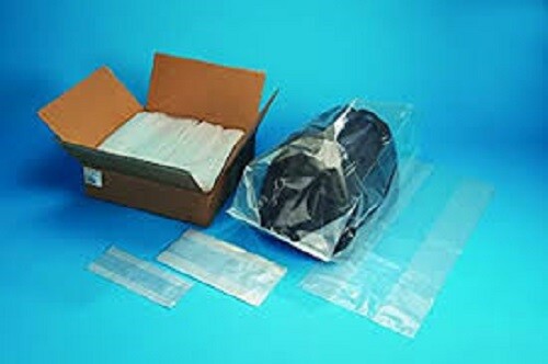 1000 Clear 1-Mil Gusseted Bags FDA Plastic Poly Baggies Gusset Packaging