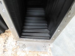 Rofin Sinar Laser Machine Bellows Accordion Way Cover ID 11.25×7.25″ 14′ Long