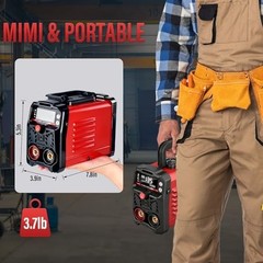 Portable 110V Welding Machine – 2-in-1 Stick & Lift TIG Welder, 20-135A IGBT Inv