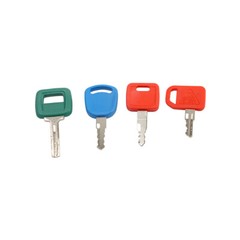41 Heavy Equipment Keys Set For JD Case Cat Komatsu JCB Kubota Bobcat JLG Volvo