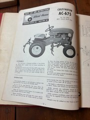 1958-1964 Wheel Horse Dealer Service Manual & Parts Catalog RJ58 701 702 854 603