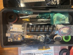 Lot:HAKKO FX-888 120V, Electronic SparkFun, 100s Of Items LOOK See Photos