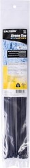 Secure 4 Inch Nylon Cable Ties, UV Resistant, 18 lb, 100 Pack for Organizing