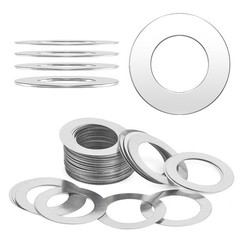 Shim Washer 4 x 8 Precision Spacers Kit 80 Pcs 20 Units x 0.1/0.2/0.3/0.5mm T…