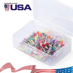 100pcs/kit Dental White & Colorful Prophy Polishing Brush Nylon Flat Latch Type