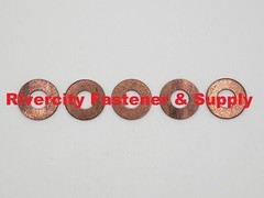 5/16 Silicon Bronze Flat Washers Marine Grade Standard Round Washer 5/16×3/4