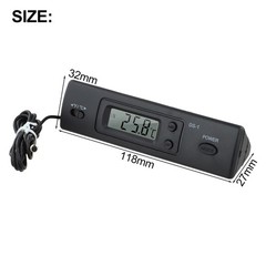 for multi Function Car Thermometer with Indoor Outdoor Temperature Features