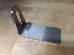New 10in Baldor Bench Grinder Stainless Steel Tool Rest Assembly