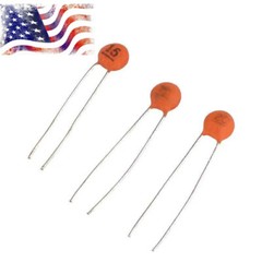5 pcs Ceramic Disc Capacitor 50V 2pF-0.1uF Choose From 30 Values US Fast Ship