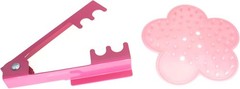 Rose Thorn Stripper Tool Set Pink Soft Plastic Metal