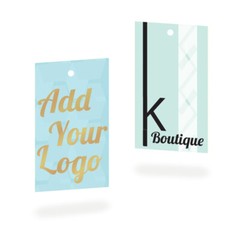 2″ x 3.5″ Custom Printed Clothing Tags ~ Hang Tags ~ Custom Tags ~ Business tag