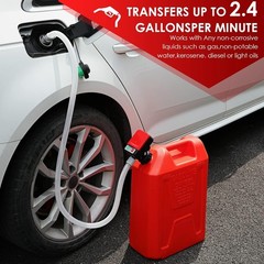 Cordless Automatic Fuel Transfer Pump with Auto Stop Sensor Overfill Protection