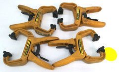 QUICK GRIP HANDI CLAMP CURVED BAR CLAMP *LOT OF 4*