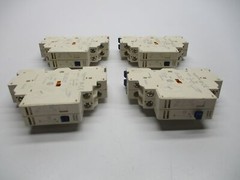 SCHNEIDER ELECTRIC GVAN11 AUXILIARY CONTACT LOT OF 4 NSNP