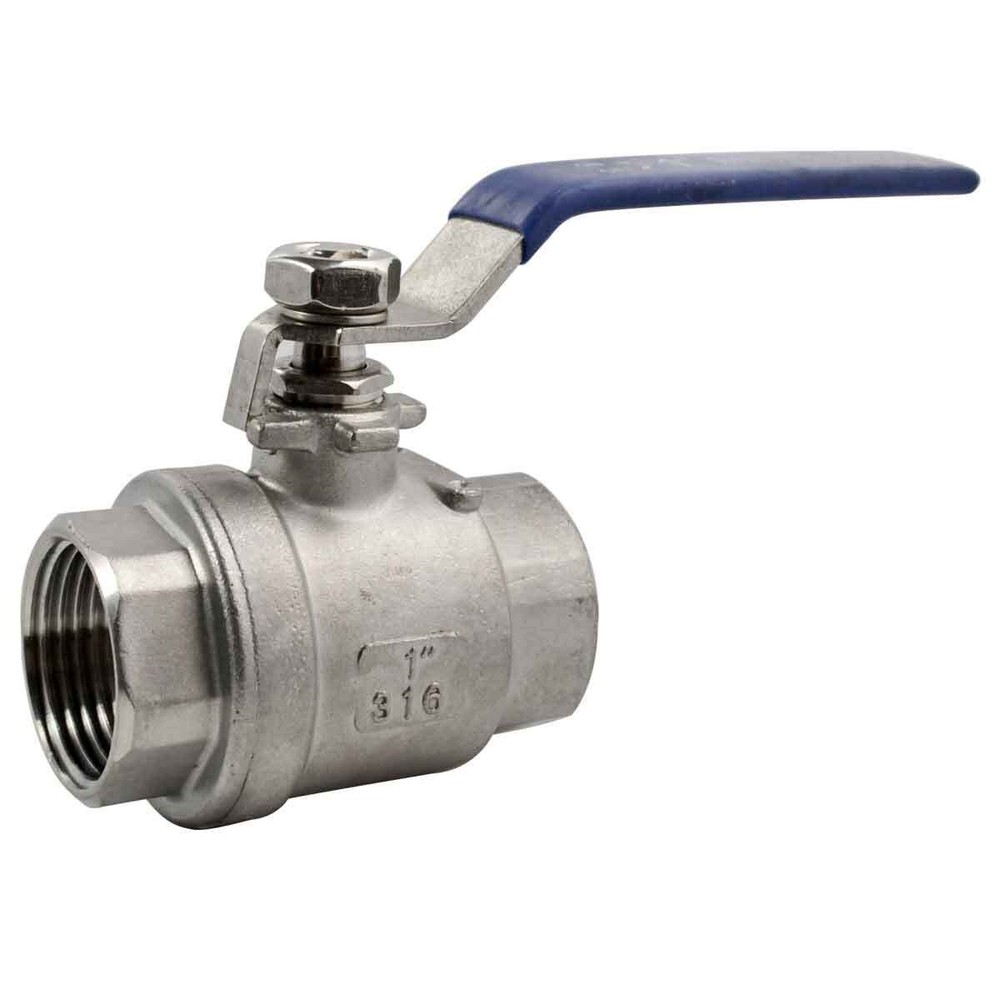 US STOCK 1″ 1 inch NPT Threaded Full Port Ball Valve Stainless Steel SS 316 oil