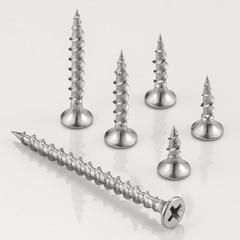1 pounds#8X3″410 Stainless Steel Fastener Drywall Screws-Phillips with coarse…