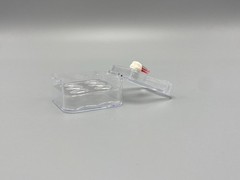 Dental Denture Hinged Display Box Film Membrane Storage Case False Teeth Case