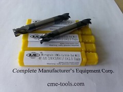 5pcs 3/8″ double end Solid Carbide End Mills Tialn Coated 4 flute 1006-TDE-38