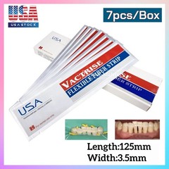 7pcs Dental Flexible Glass Fiber Strip Splint Composite Resin Bonding Ribbon USA
