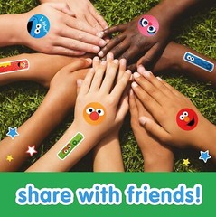 Sesame Street Kids Bandages, 100 CT | Great for 100 Count (Pack of 1)