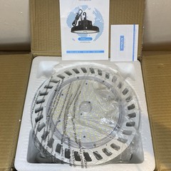150W HYPERLITE UFO LED High Bay Light 21000lm 5000K Dimmable UL Listed ~ White