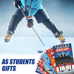 24 Pieces Ice Hockey Mini Notepads Hockey Party Favors Small Notebooks Sports…