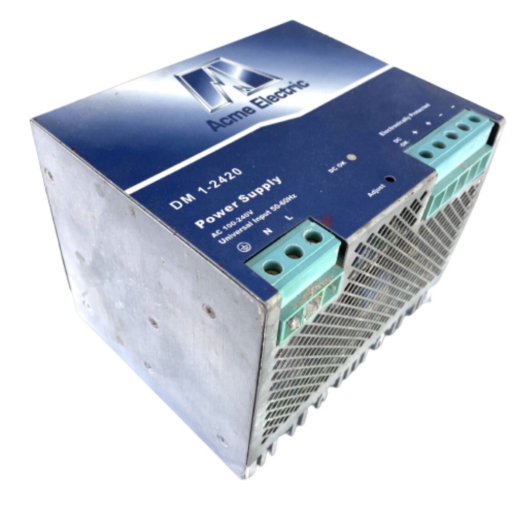 HUBBELL ACME DM 1-2420 DM12420 Power Supply AC 100-240V Universal Input 50-60Hz