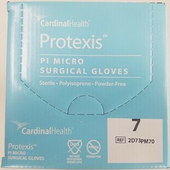 *200-Pairs* Cardinal Health Protexis PI Micro Surgical Size-7 Gloves 2D73PM70