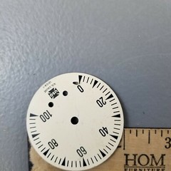 Vintage US Gauge Pressure 0-100 Model 12108-1 USG Dial Face Only