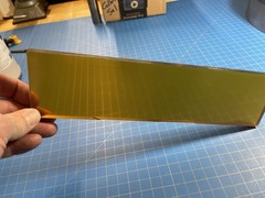 3/8” X 2.75” X 11” Ultem Plastic Natural Sheet