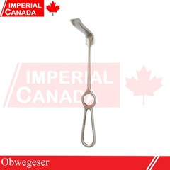 Obwegeser Quality Soft Tissue Retractor (23cm) 72x15mm Curved Up Stainle KLP7007